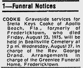 Stella Keys Cooke